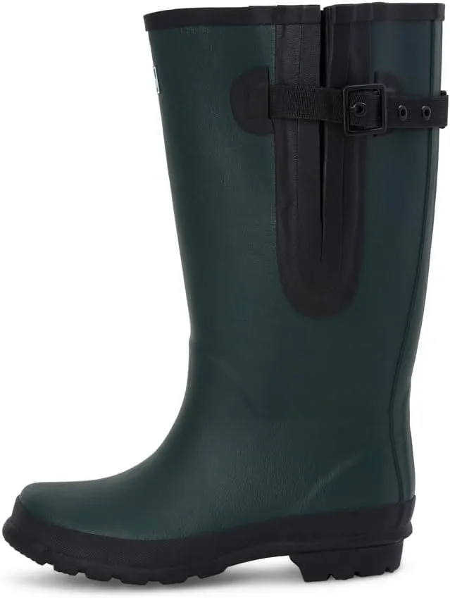 Jileon Extra Wide Calf Rain Boots - Ideal for Wide Feet, Ankles & Calves - Fit 16 to 23” Calves - Durable & Waterproof