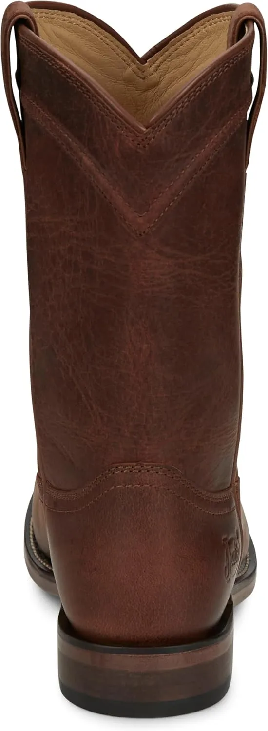 Justin Boots Men's Braswell 10" Roper Western Boot Round Toe