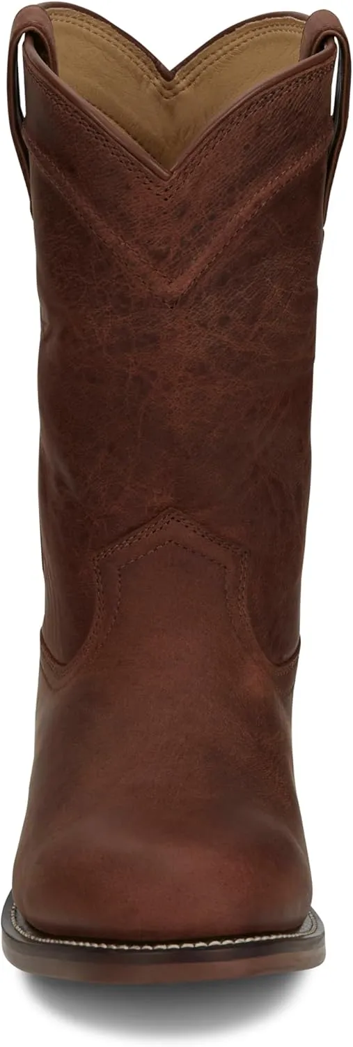 Justin Boots Men's Braswell 10" Roper Western Boot Round Toe