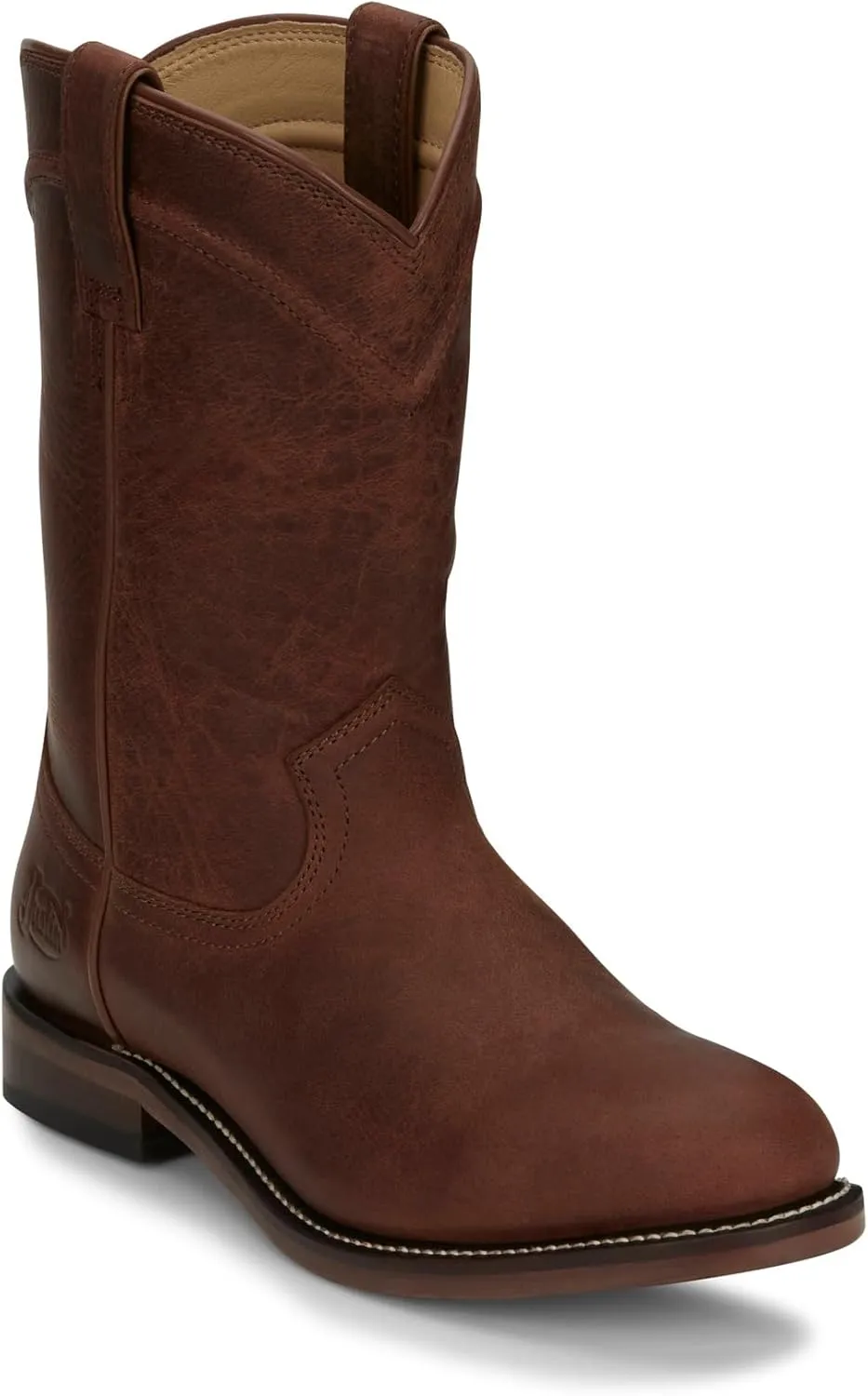 Justin Boots Men's Braswell 10" Roper Western Boot Round Toe