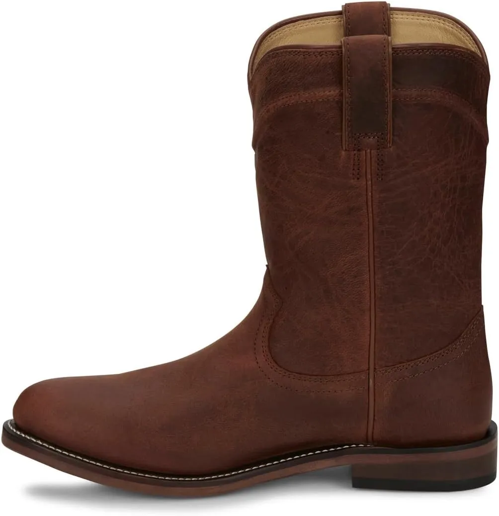 Justin Boots Men's Braswell 10" Roper Western Boot Round Toe
