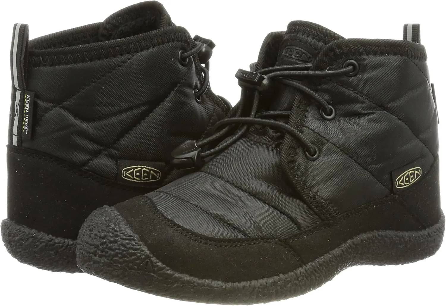 KEEN Unisex-Child Howser 2 Quilted Mid Height Waterproof Comfy Durable Chukka Boots
