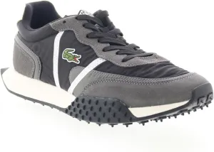 Lacoste Mens L-Spin Deluxe Sneaker, BLK/DK Gry, 9