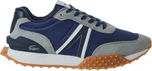 Lacoste Mens L-Spin Deluxe Sneaker, NVY/DK Gry, 8