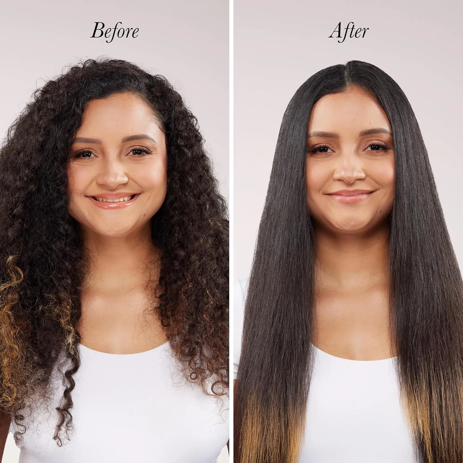L'ANGE HAIR Le Duo Grande 360° Airflow Styler | 2-in-1 Curling Wand & Titanium Flat Iron Professional Hair Straightener and Curler with Cooling Air Vents to Lock in Style | Adjustable Temp (Blush)