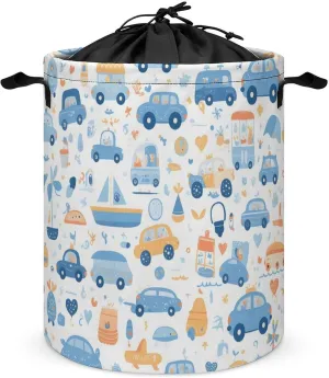 Laundry Hampers, Large Drawstring Laundry Bag, Removable Laundry Bags, Collapsible Storage Bin with Handles for Home Organization, Kids Room, Nursery Organism