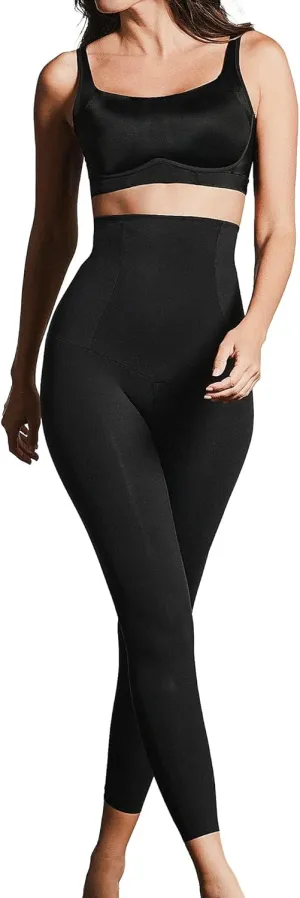 Leonisa High Waisted Compression Leggings for Women – Shapewear Gym Leggings