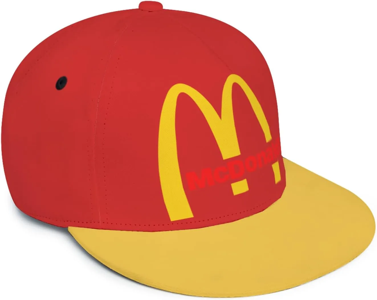 Long Flat Brim Snapback Hat for Unisex Adult Soft Outdoor Plain Baseball Cap Womens Mens Adjustable Golf Tennis Sun Hat
