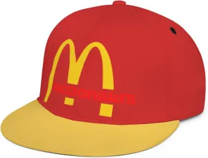Long Flat Brim Snapback Hat for Unisex Adult Soft Outdoor Plain Baseball Cap Womens Mens Adjustable Golf Tennis Sun Hat