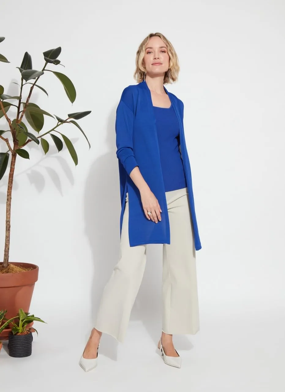 Lyssé Avril Knit Duster – Open Front Cardigan Sweaters for Women, Lightweight Cardigan with 4-Way Stretch Fabric