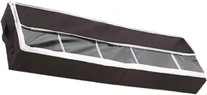 MAGICLULU 1Pc Visible Window Non Woven Shoes Storage Box Portable Shoe Case for Home Organization for Seasonal Shoe Storage