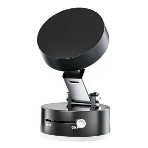 Magnetic Phone Mount – 360° Adjustable Suction Holder for Car, Gym & Flat Surfaces