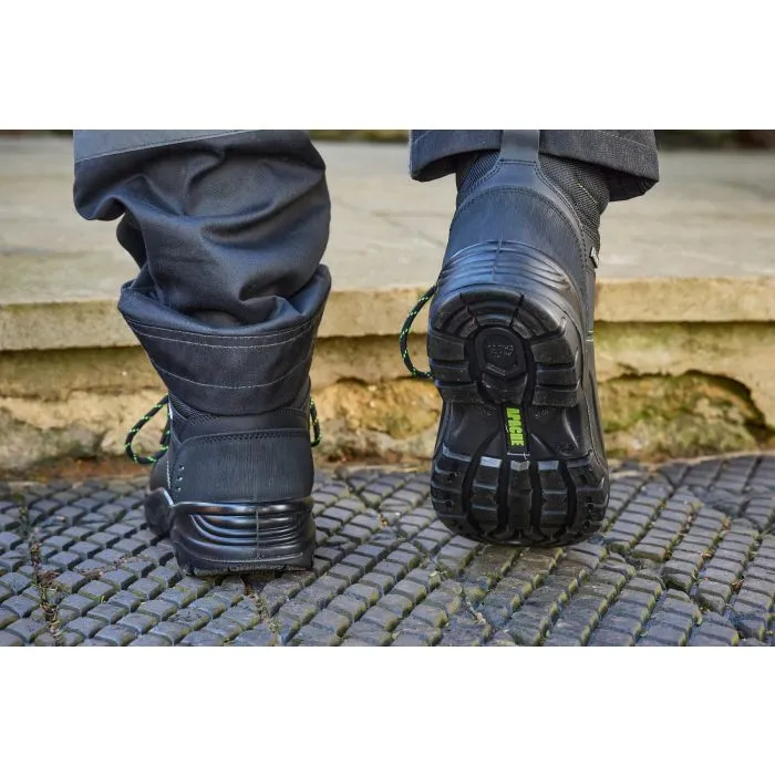 MARS Black Waterproof Safety Boot