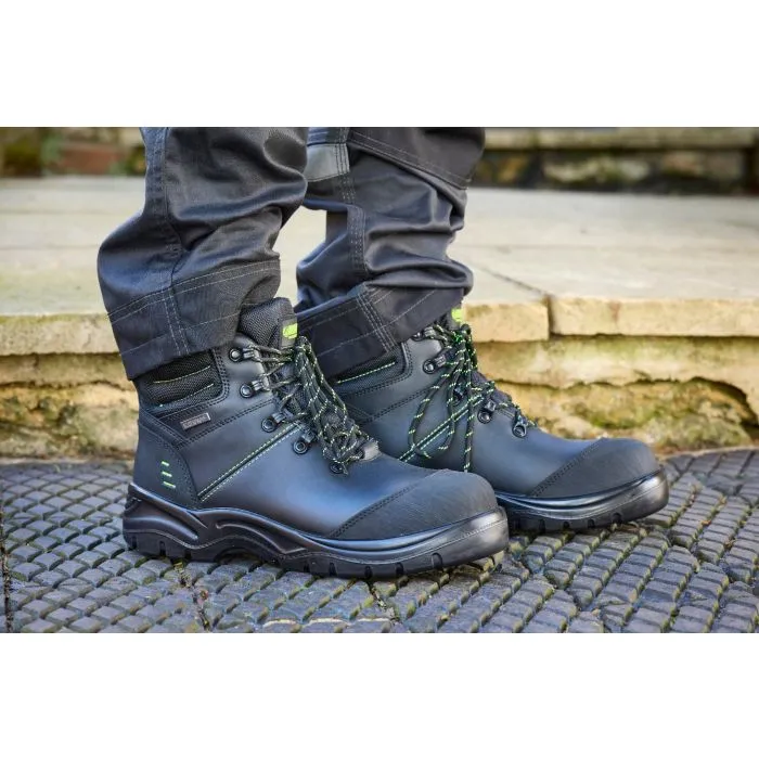 MARS Black Waterproof Safety Boot