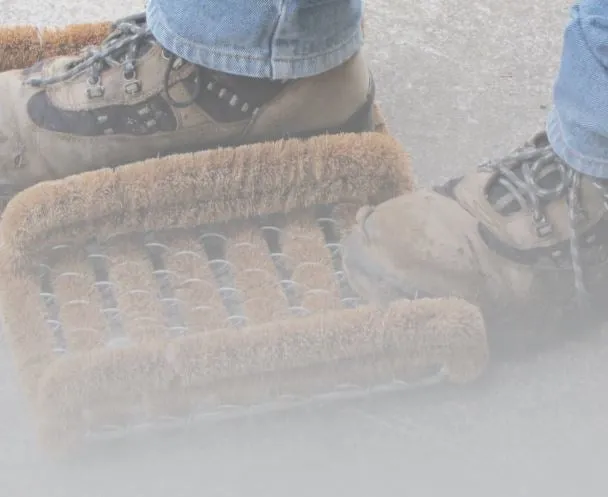 MATTEK BBBS COIR BOTTLE BRUSH BOOT/SHOE SCRAPER