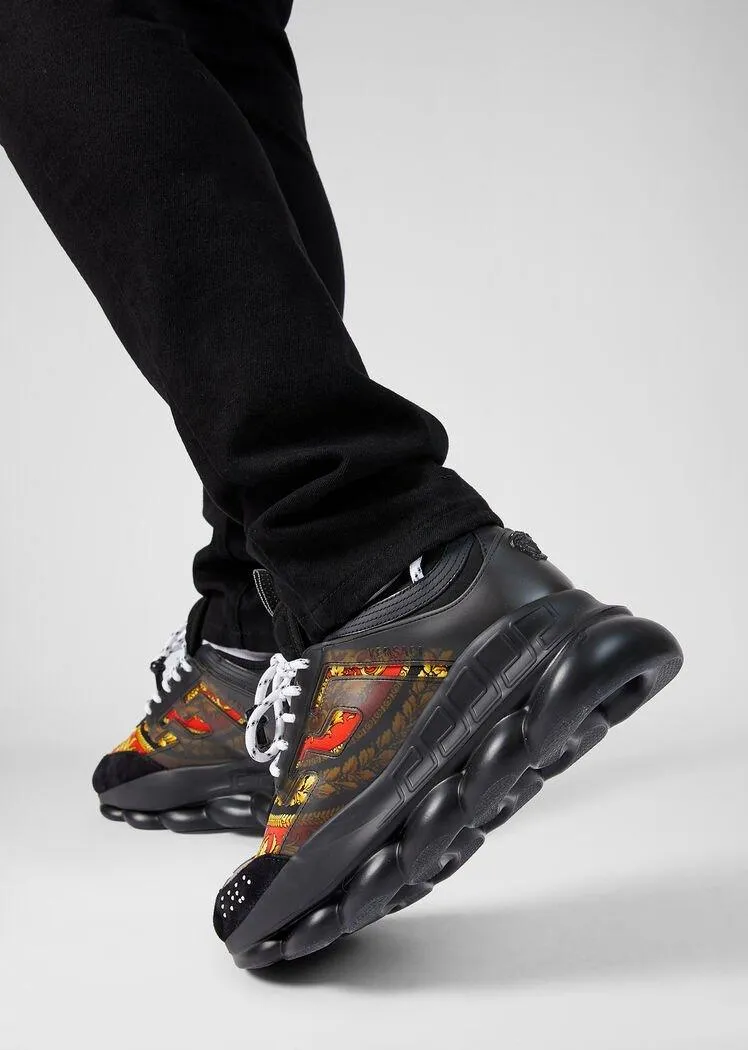 MEN VERSACE CHAIN REACTION SNEAKERS