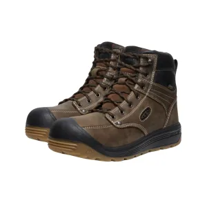 Men's Fort Wayne 6-inch Waterproof (Soft Toe) - Dark Earth/Gum (D Width)