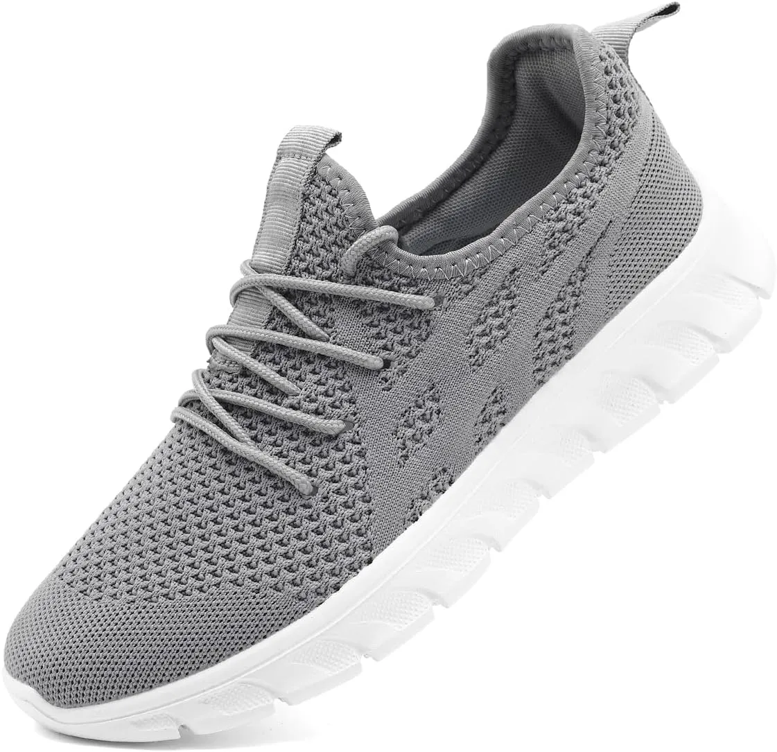 Men's Road Running Shoes Walking Tennis Sports Slip On Sneaker Workout Gym Comfortable Fashion Shoes for Men