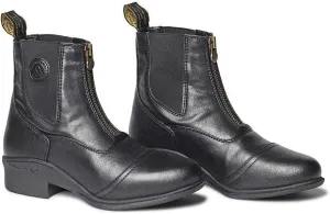 Mountain Horse Womens Veganza Zip Paddock - Black Footwear Size - 38