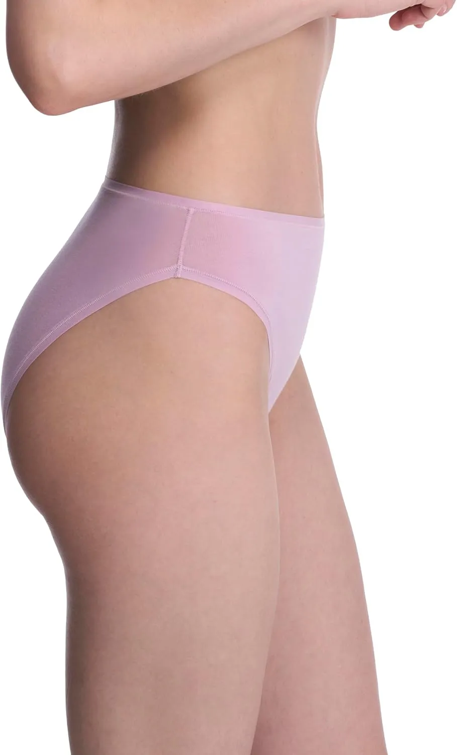 Natori Women's Bliss Bare Cotton High Cut Brief
