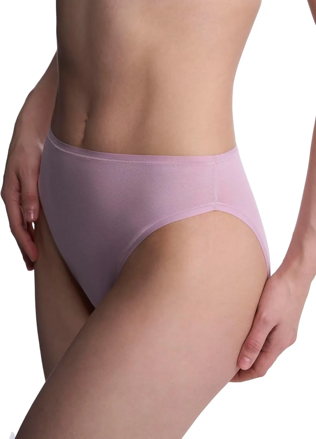 Natori Women's Bliss Bare Cotton High Cut Brief