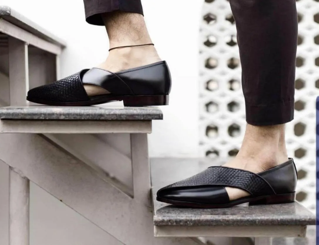 New Fashion Peshawari Suede Loafer Shoes For Party And Casual Wear  - Unique and Classy