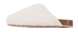 Oozy Clog Sandals Flat Faux Mule Off Super deal Unbeatable variety Luxemoda Womens Mule Shearling Furry White