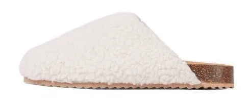 Oozy Clog Sandals Flat Faux Mule Off Super deal Unbeatable variety Luxemoda Womens Mule Shearling Furry White