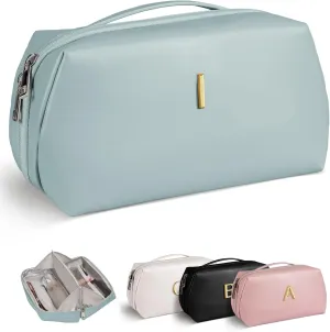 Personalized Makeup Bag, Gifts for Women Teen Girls, PU Leather Waterproof Toiletry Pouch, Thank You Gifts, Birthday Gifts, Festival Gift Idea, Gifts for Best Friend, Mom, Teacher