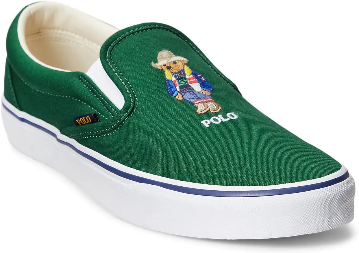 Polo Ralph Lauren Men's Keaton Striped Slip-On Sneaker
