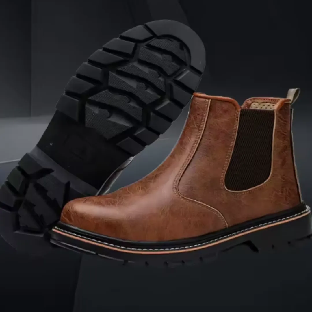 Protective Durable Non Slip Leather Safety Boot For Men