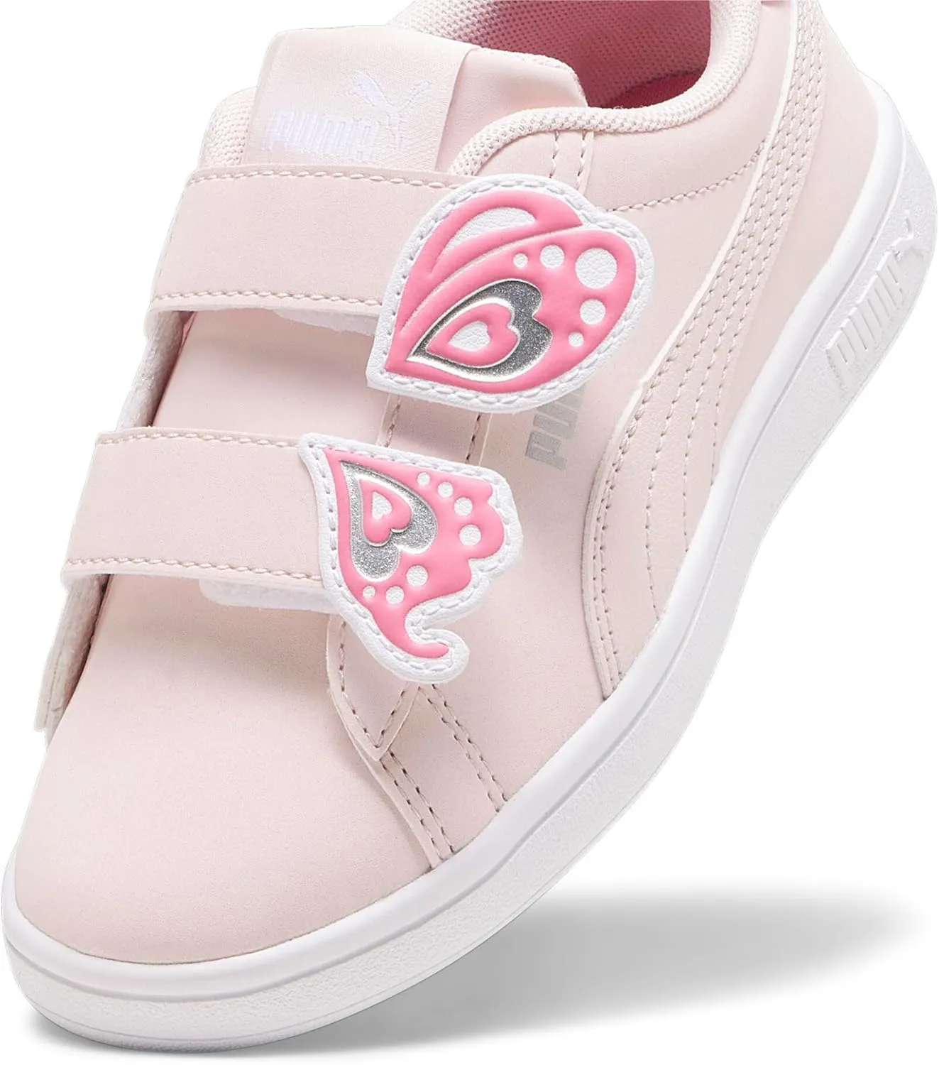 PUMA Unisex-Child Smash Hook and Loop Sneaker