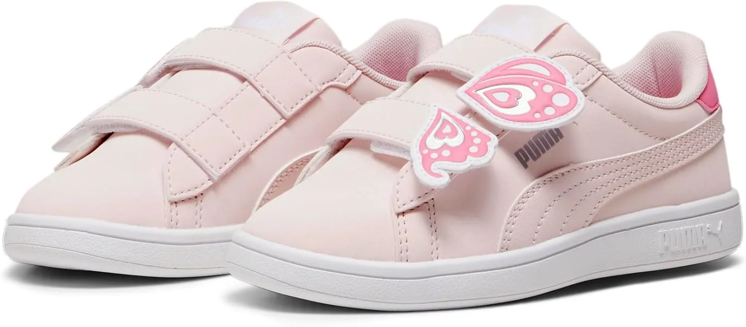 PUMA Unisex-Child Smash Hook and Loop Sneaker
