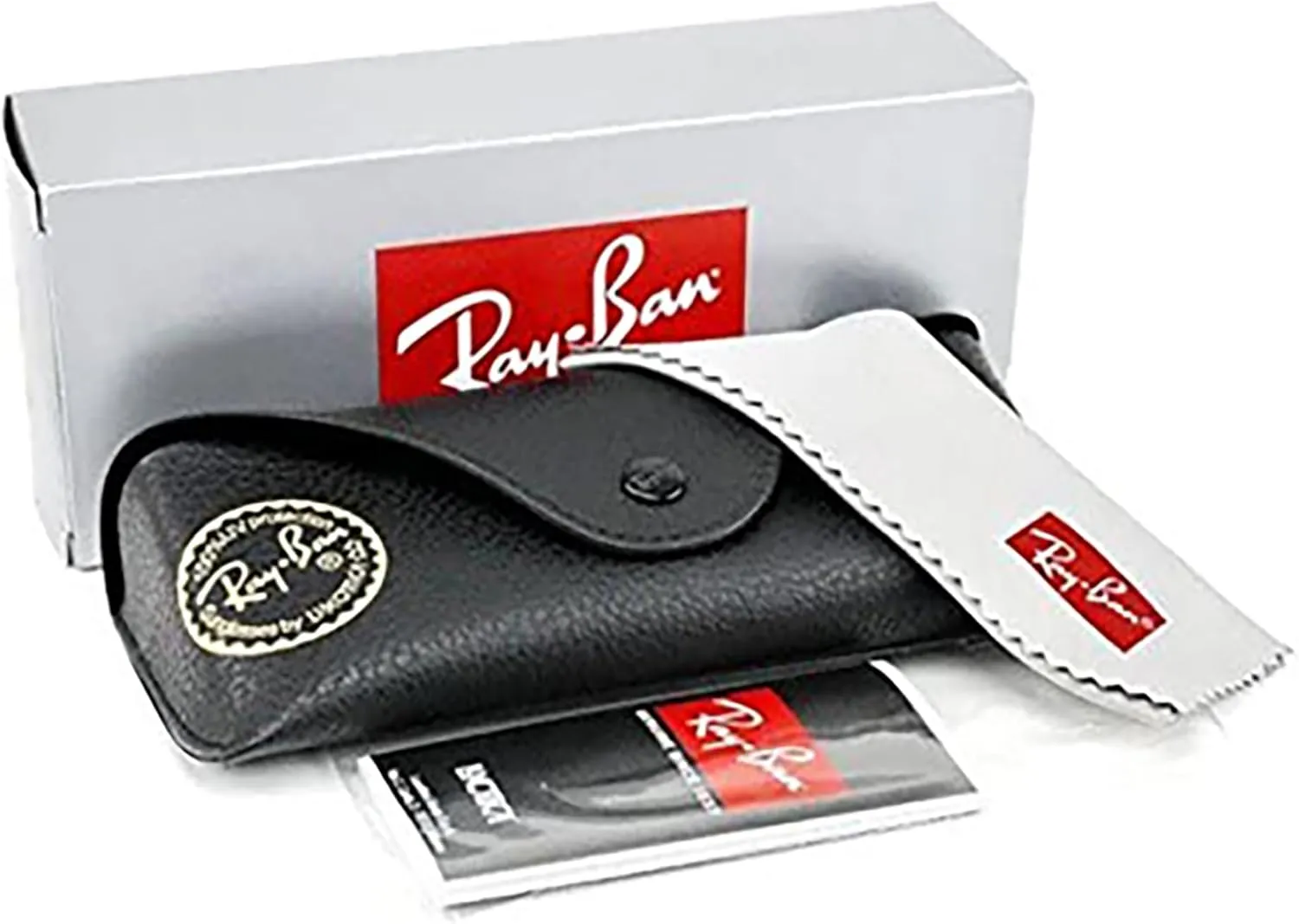 Ray-Ban RB3449 Aviator Sunglasses For Men For Women   BUNDLE with Designer iWear Eyewear Care Kit