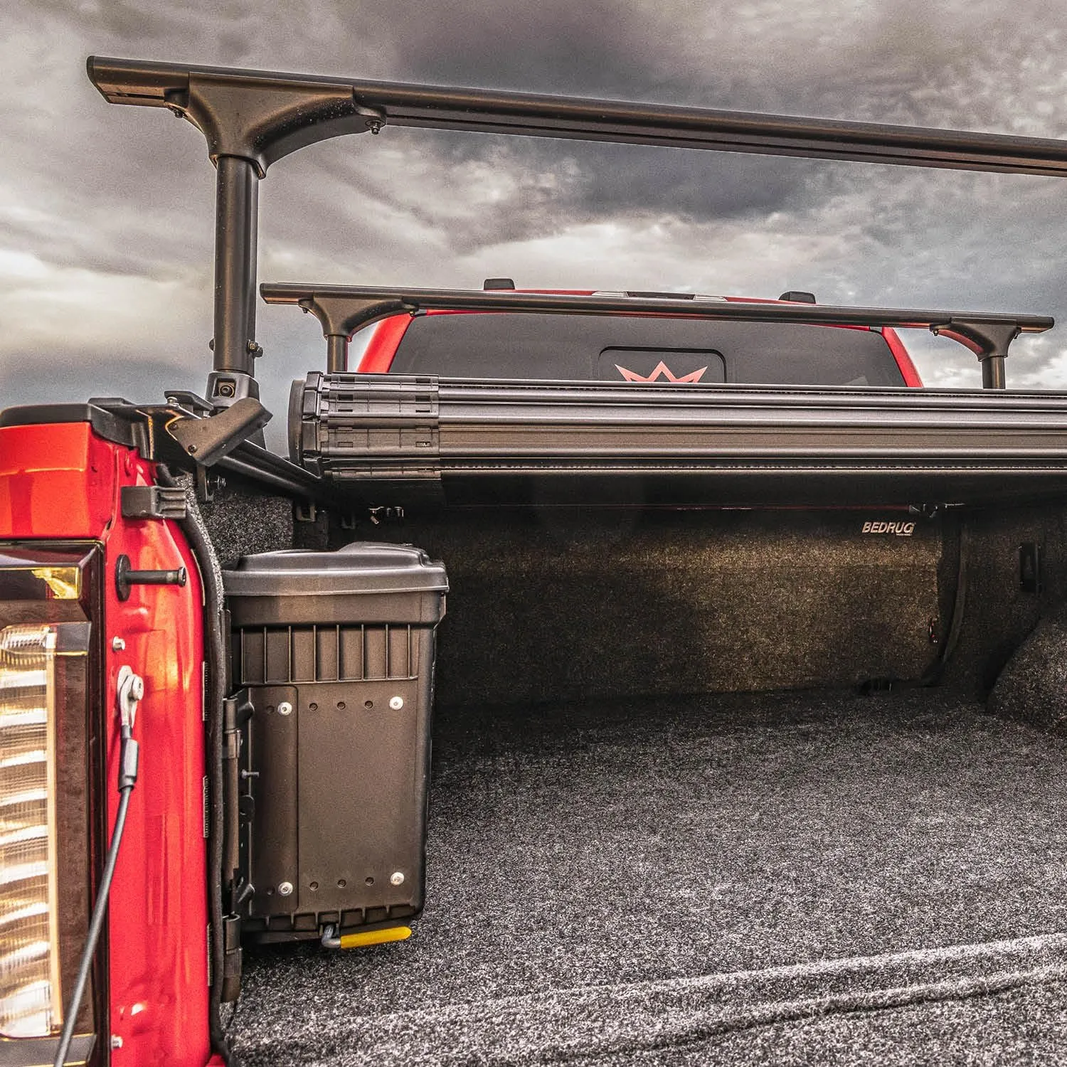 RealTruck BAK Revolver X4ts Hard Rolling Truck Bed Tonneau Cover | 80406RK | Fits 2005-2015 Toyota Tacoma (w/Track System) 5' Bed (79.2")