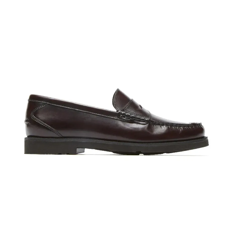 Rockport Men Morden Prep Penny - BURGUNDY V80548