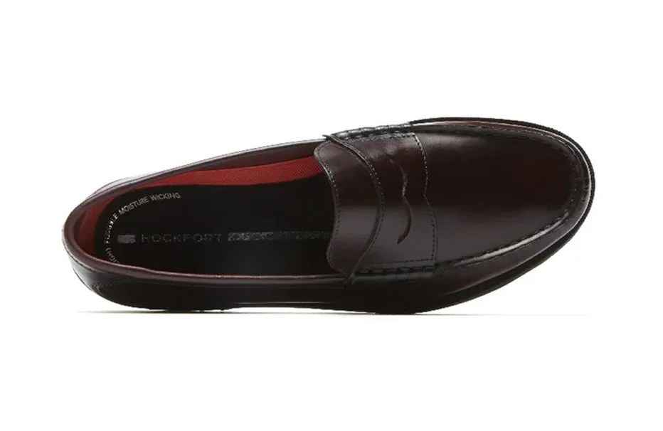 Rockport Men Morden Prep Penny - BURGUNDY V80548
