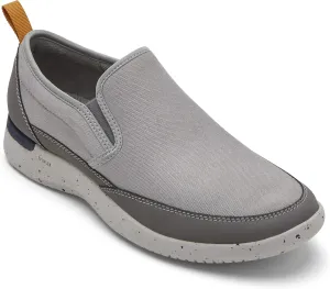 Rockport Men's Truflex Fly Slip on Mudguard Sneaker, Grey Multi, 7
