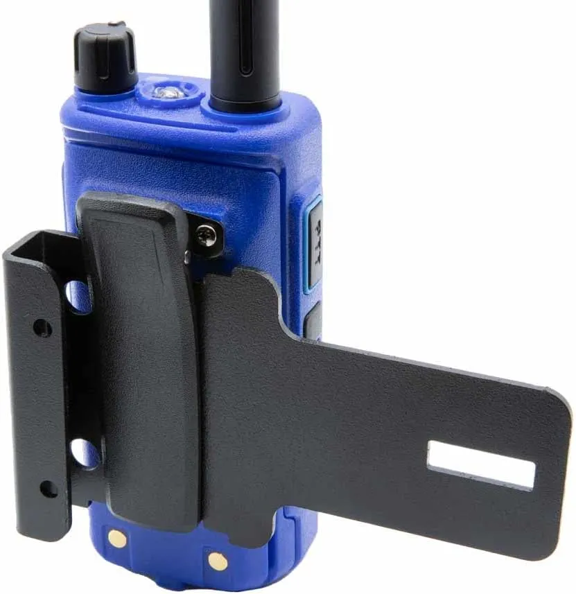 Rugged Radios Single Side Radio & Hand Mic Mount for V3 RH5R RDH16 R1 GMR2 and Baofeng Handheld Radios