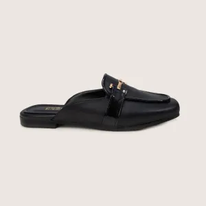 Selene Mules in Black