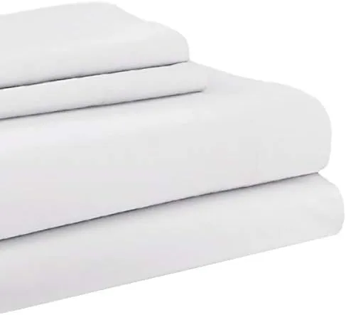 Sferra Simply Celeste Queen Sheet Set - White