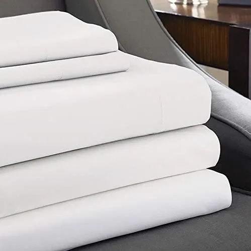 Sferra Simply Celeste Queen Sheet Set - White