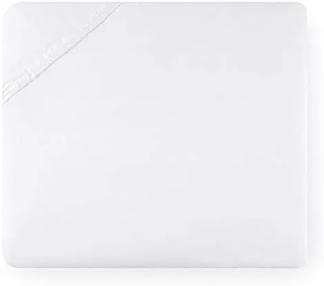 Sferra Simply Celeste Queen Sheet Set - White