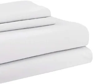 Sferra Simply Celeste Queen Sheet Set - White