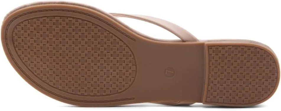 Shoe Land Flip Flops for Women 2025 - Memory Foam Slides & Flat Sandals | Ultra-Comfortable Thong Lightweight Summer Shoes for Beach, Pool & Dressy Outfits