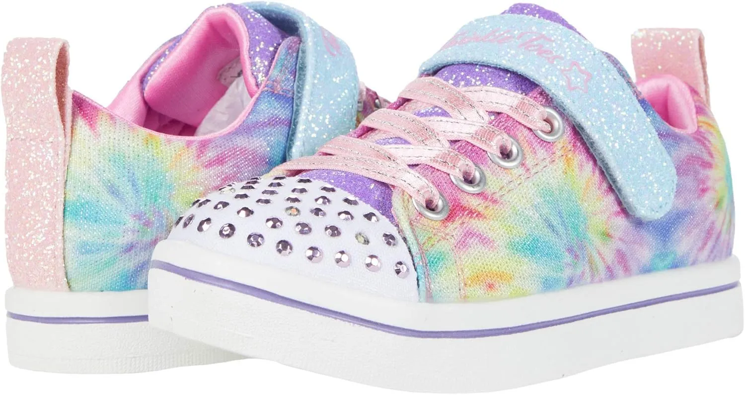 Skechers Girl's Sparkle Rayz-Groovy Dreams Sneaker