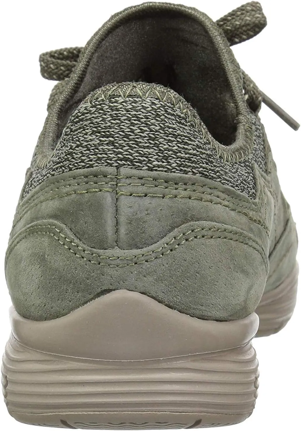 Skechers Women's Seager-Zip Line-Fixed Bow Quarter Fit Slip-on Sneaker