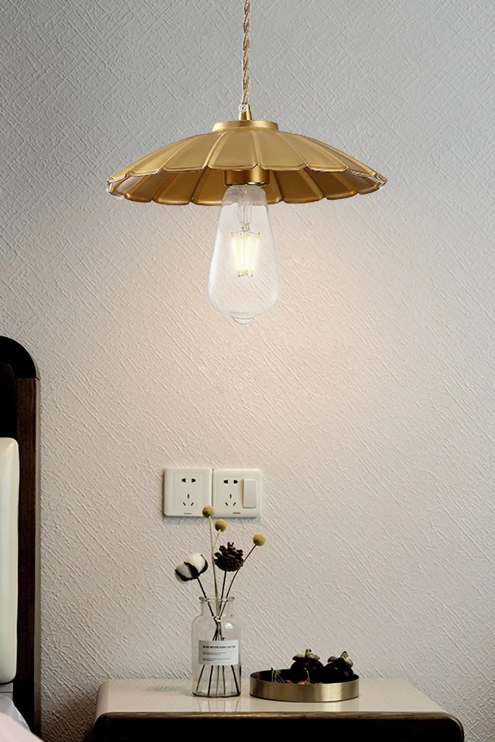 Sleek Flat Pendant Lamp