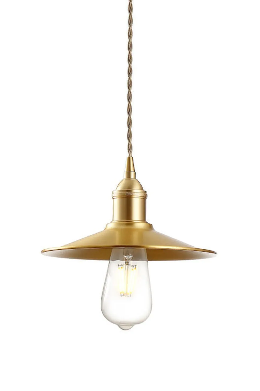 Sleek Flat Pendant Lamp