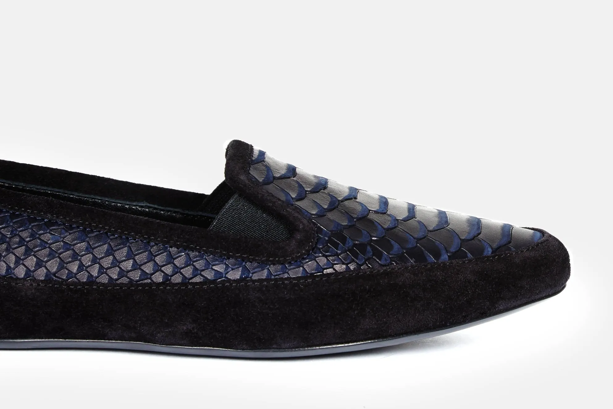 Slip-On - Black/Navy